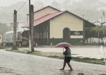 Inmet alerta para chuva intensa em cidades do Nordeste e do Norte