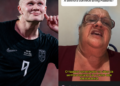 Haaland comenta e ri de brasileira tentando ler o nome dele em vídeo