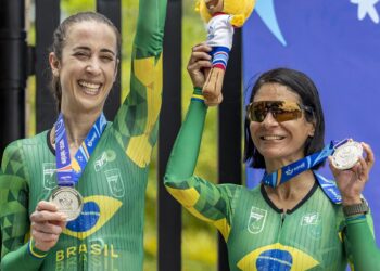 Estrela do atletismo é pódio nos Jogos Parasul-Americanos no ciclismo