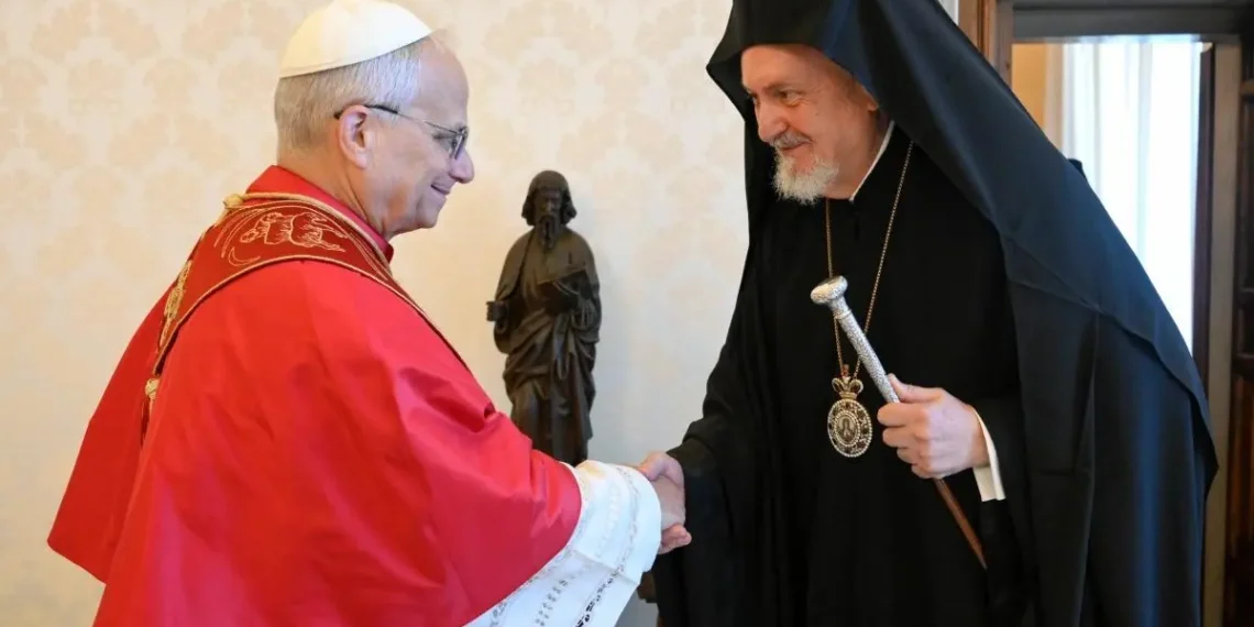 Papa defende união dos cristãos para promover a paz mundial