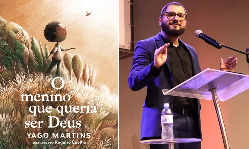 Luto e fé: Yago Martins lança livro infantojuvenil ‘O Menino que queria ser Deus’
