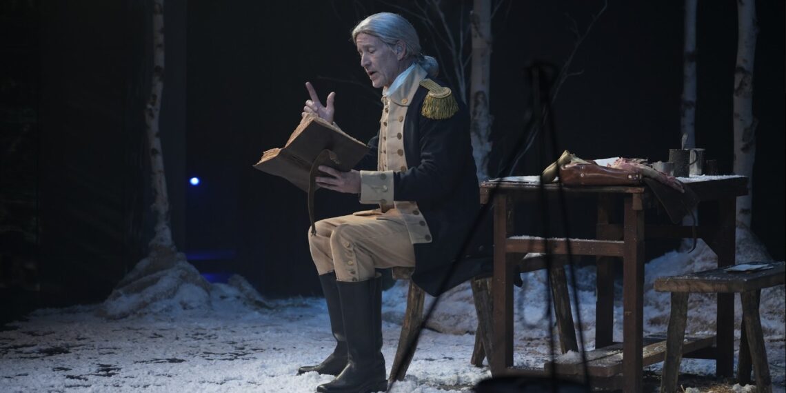 Peça no Museu da Bíblia destaca a vida de oração de George Washington