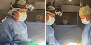 Médicos oram por pacientes em hospital na Venezuela