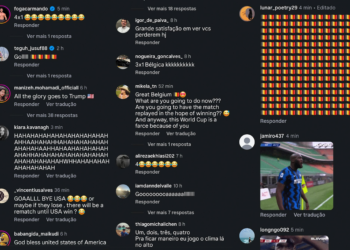Fãs invadem perfil de Trump para zoar por goleada da Bélgica e repercutem imitação da 'dancinha' por jogadores