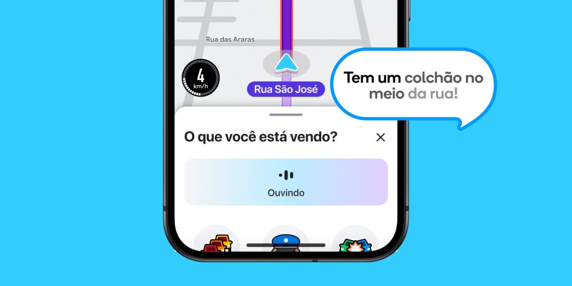 Waze ganha IA para gerir o app, modo moto e novo controle de voz