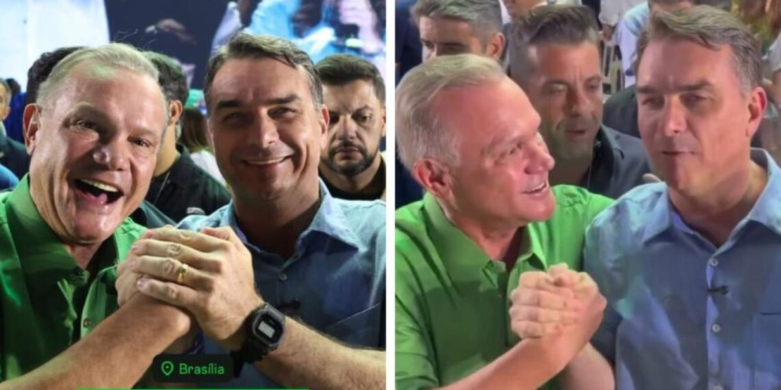 Fagundes fica fora de agenda oficial da campanha de Flávio Bolsonaro em Cuiabá
