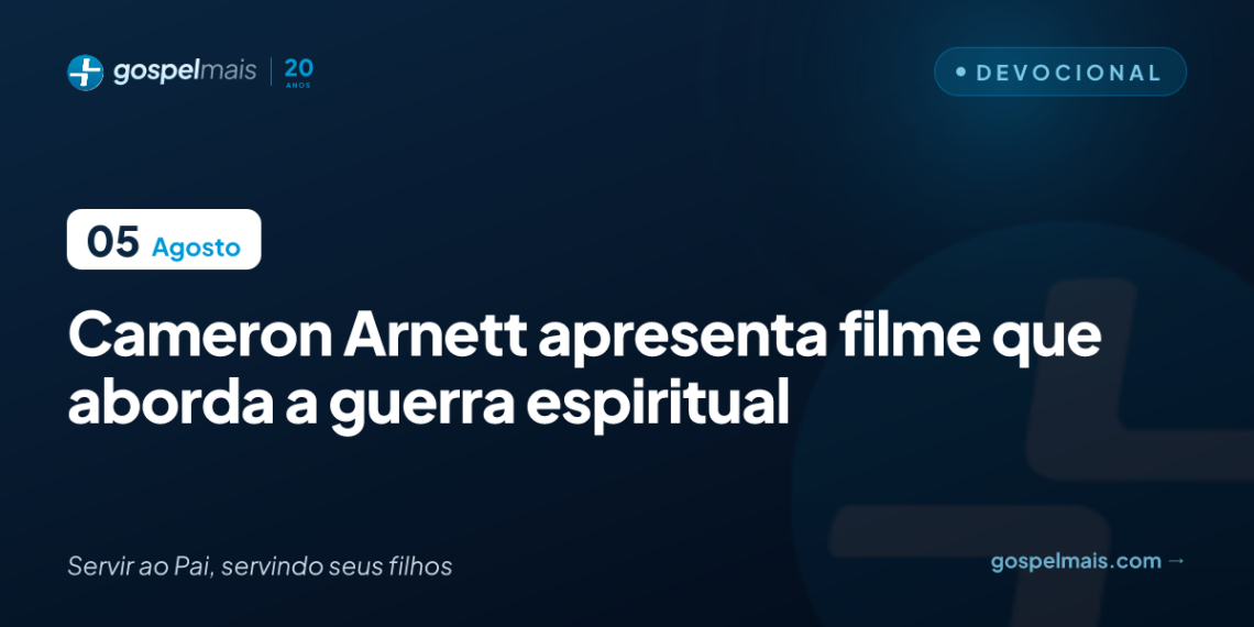 Cameron Arnett apresenta filme que aborda a guerra espiritual