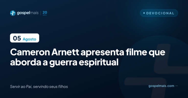 Cameron Arnett apresenta filme que aborda a guerra espiritual