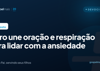 Livro une oração e respiração para lidar com a ansiedade