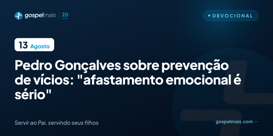Prevenção de vícios: “Afastamento emocional é sério”, diz especialista