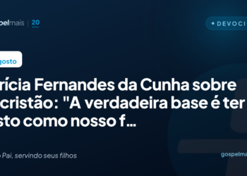 “A verdadeira base é ter Cristo como nosso fundamento”, diz terapeuta