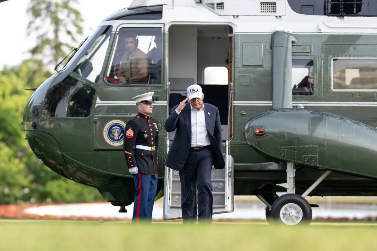 EUA notificam Brasil sobre risco com helicóptero de Trump