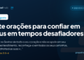 Sete orações para confiar em Deus em tempos desafiadores