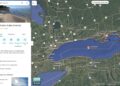 Google Maps muda nome do Lago Ontário para ‘Lago América’ nos EUA