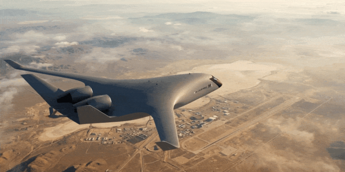 Projeto de 'avião-arraia' promete tornar voos mais baratos; veja como ele será