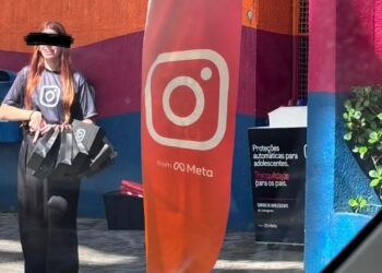 Meta é denunciada após fazer ação publicitária sobre Instagram em frente a escolas