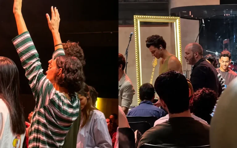 Shawn Mendes participa de culto evangélico em São Paulo