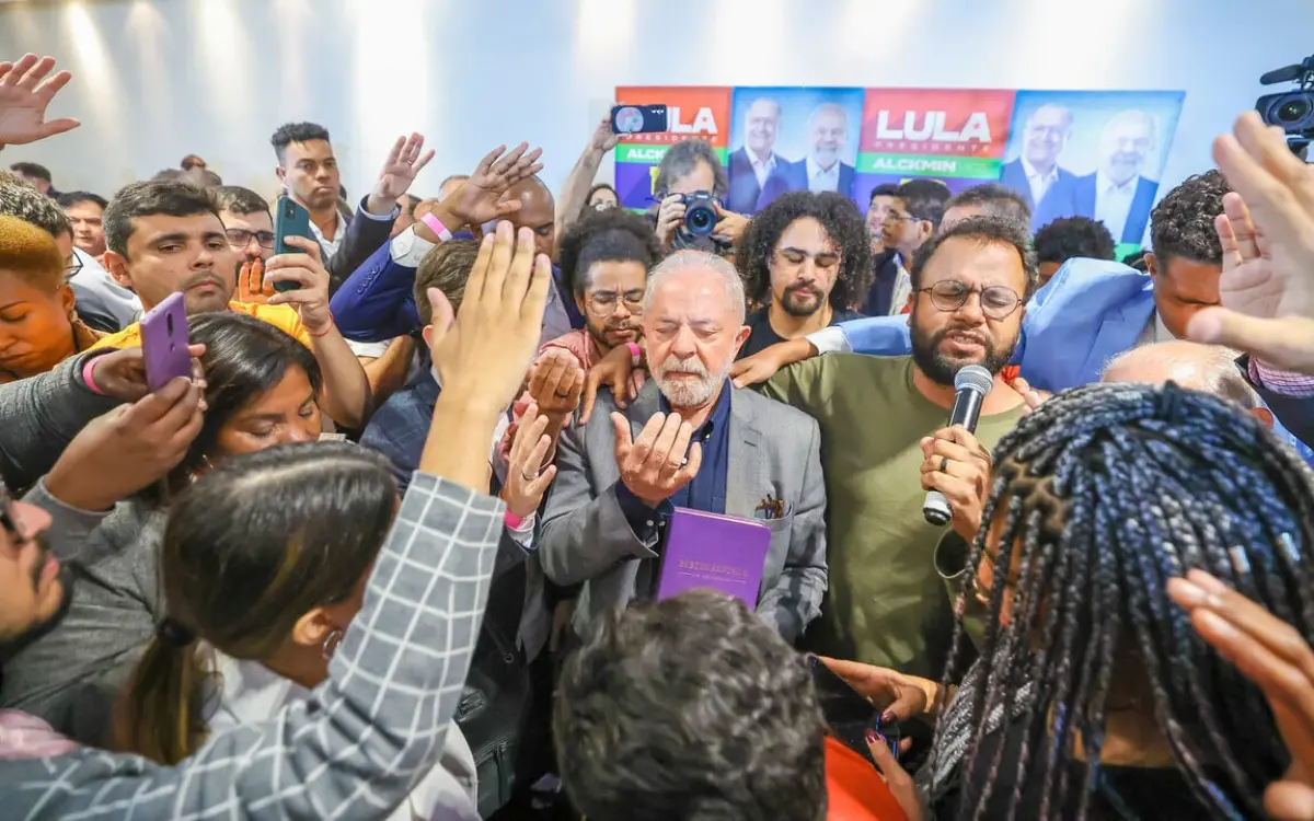 Lula avalia evento com evangélicos no Rio de Janeiro