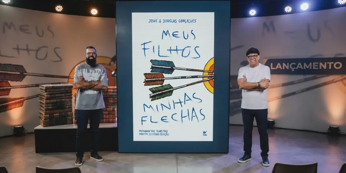 Douglas Gonçalves e o pai lançam livro sobre criação de filhos