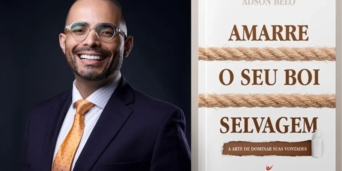 Adson Belo lança livro na Bienal do Livro de São Paulo