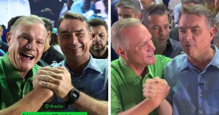 Fagundes fica fora de agenda oficial da campanha de Flávio Bolsonaro em Cuiabá