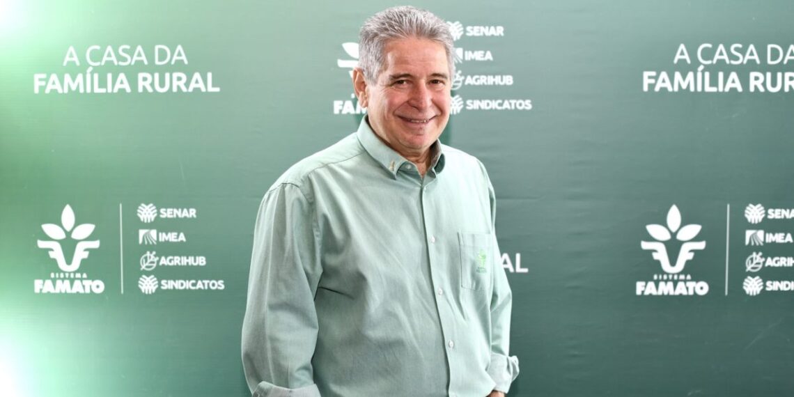 Vilmondes Tomain é reeleito presidente da Famato para o quadriênio 2027–2030