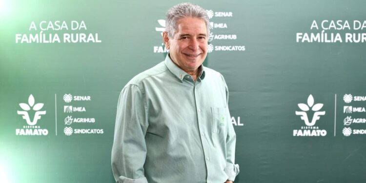 Vilmondes Tomain é reeleito presidente da Famato para o quadriênio 2027–2030