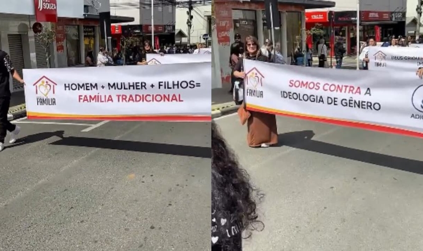 Assembleia de Deus investigada por faixas em desfile de SC