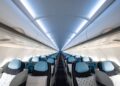 Mais espaço, cama e cardápio gourmet: como é viajar no avião que só tem classe executiva