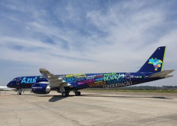 Falha em GPS usado por aviões da Embraer afeta voos da Azul