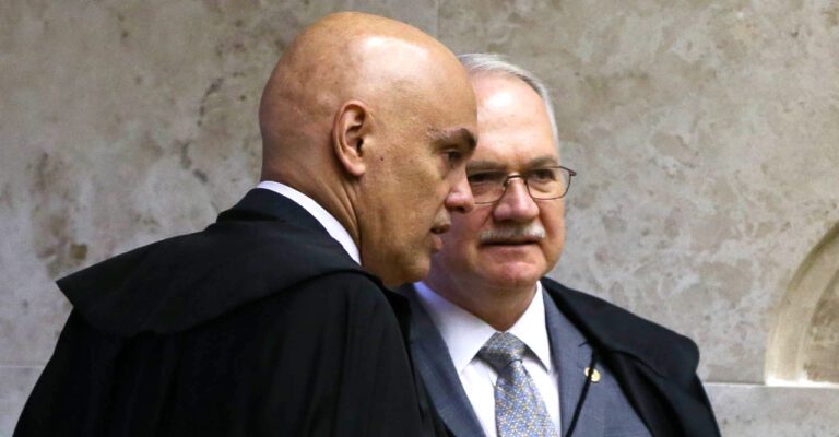Fachin envia recados duros a Moraes sobre limites constitucionais