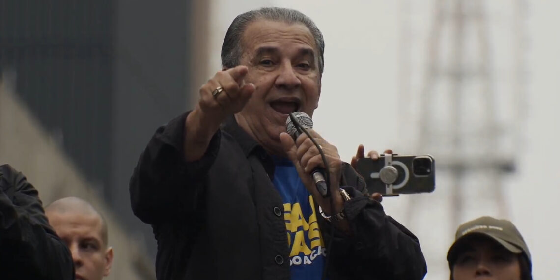 Silas Malafaia discursa na Avenida Paulista no 7 de Setembro