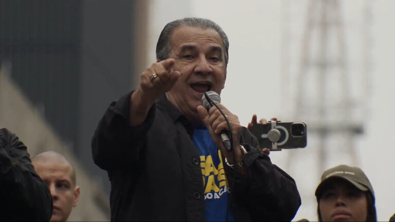 Silas Malafaia discursa na Avenida Paulista no 7 de Setembro