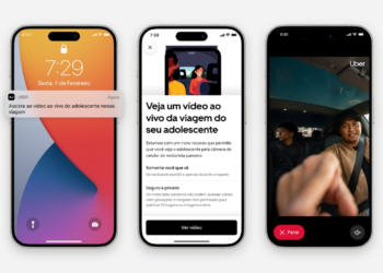 Uber libera vídeo ao vivo para pais em viagens de filhos adolescentes; veja como vai funcionar