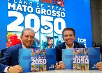 TCE entrega Plano de Metas Mato Grosso 2050 a candidatos