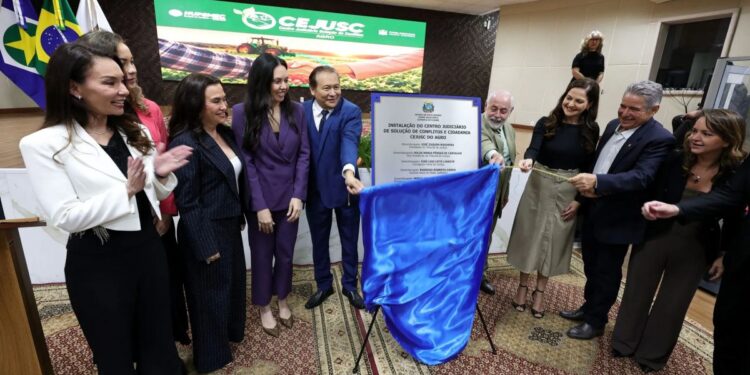 TJ inaugura primeiro Centro Judiciário de Solução de Conflitos especializado no Agronegócio do país