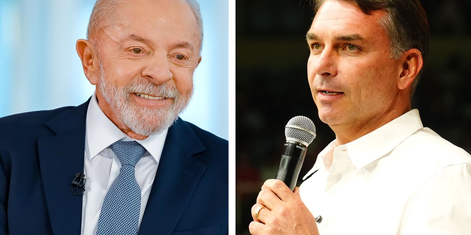 Lula e Flávio Bolsonaro fazem campanha no Nordeste e em São Paulo
