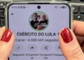 Presidente do TSE autoriza reativação do canal “Exército do Lula”