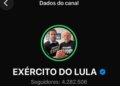 Canal Exército do Lula volta ao ar após decisão do TSE